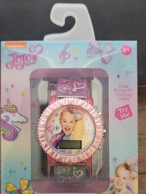 JoJo Siwa Pink Purple Kids Digital Light-Up Watch